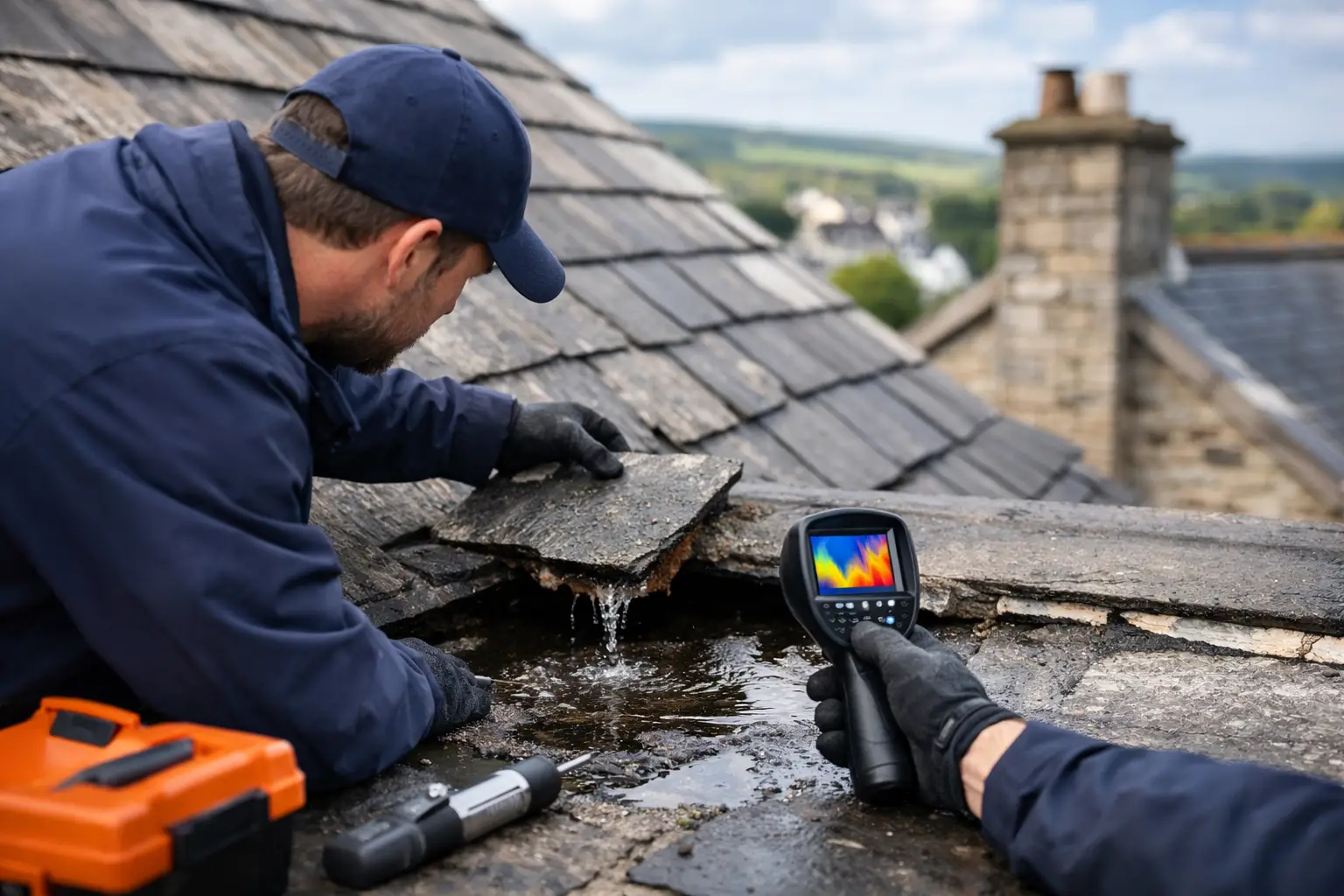 Roof Repair Leak Detection for Ayrshire Homes